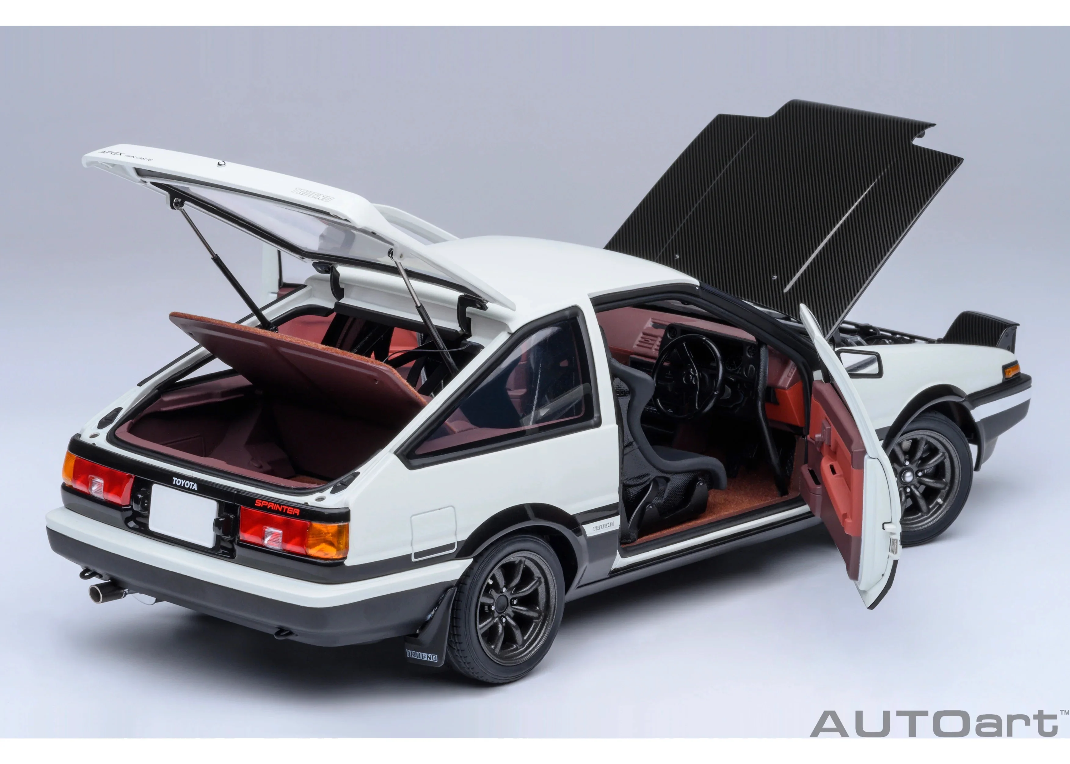 AUTOart Toyota Sprinter Trueno (AE86) "Initial D" 30th Anniversary 1:18 - Image 19