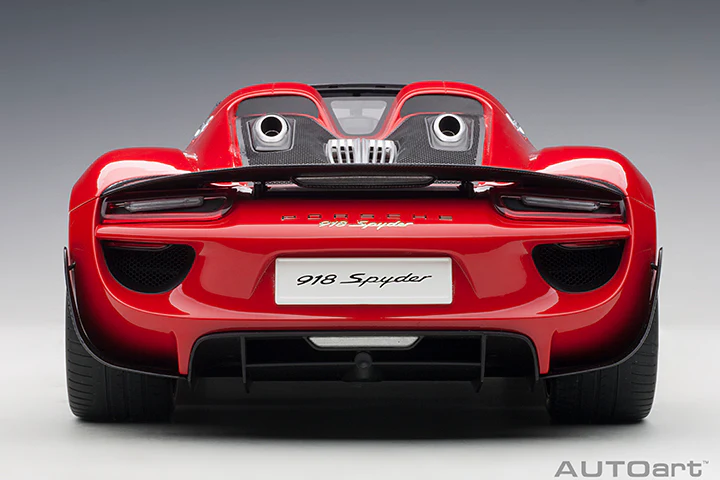 AUTOart Porsche 918 Spyder Weissach Package Guards Red 1:12 - Image 8