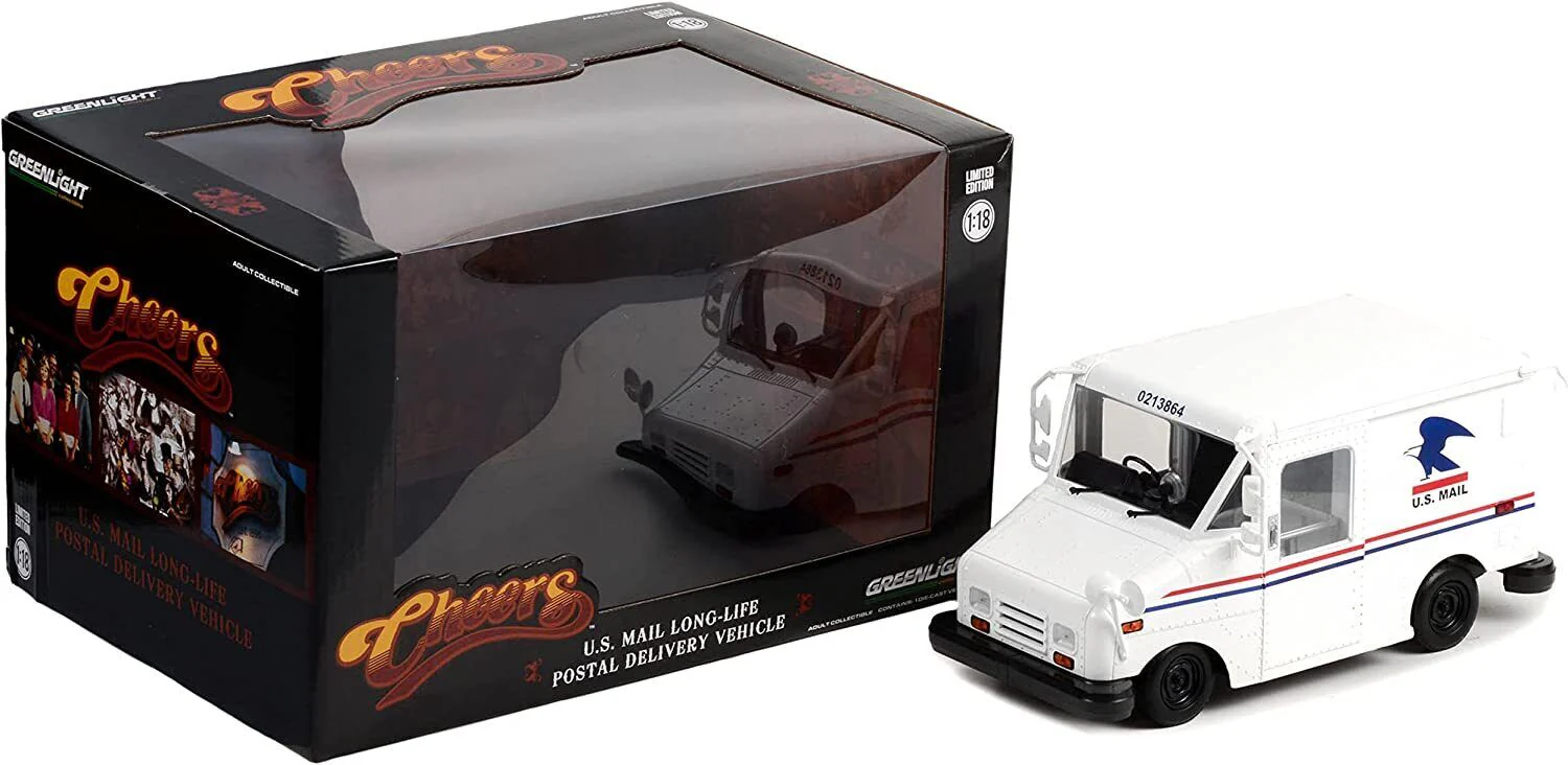 Greenlight Cliff Clavin's USPS Postal Truck from Cheers 1:18 - Image 5