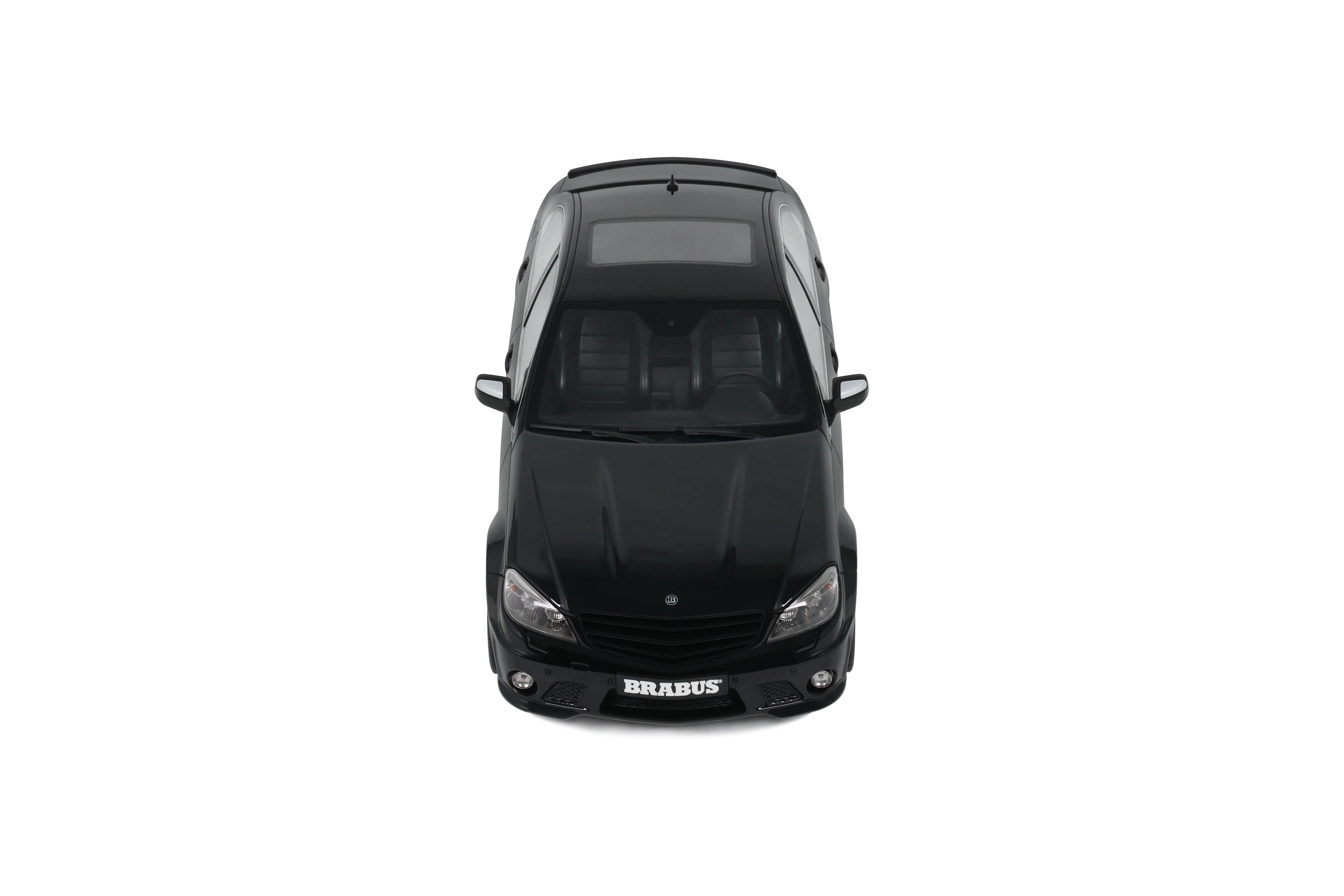 GT Spirit 2008 Mercedes Benz Brabus B63S (C63) W204 Obsidian Black 1:18 - Image 6
