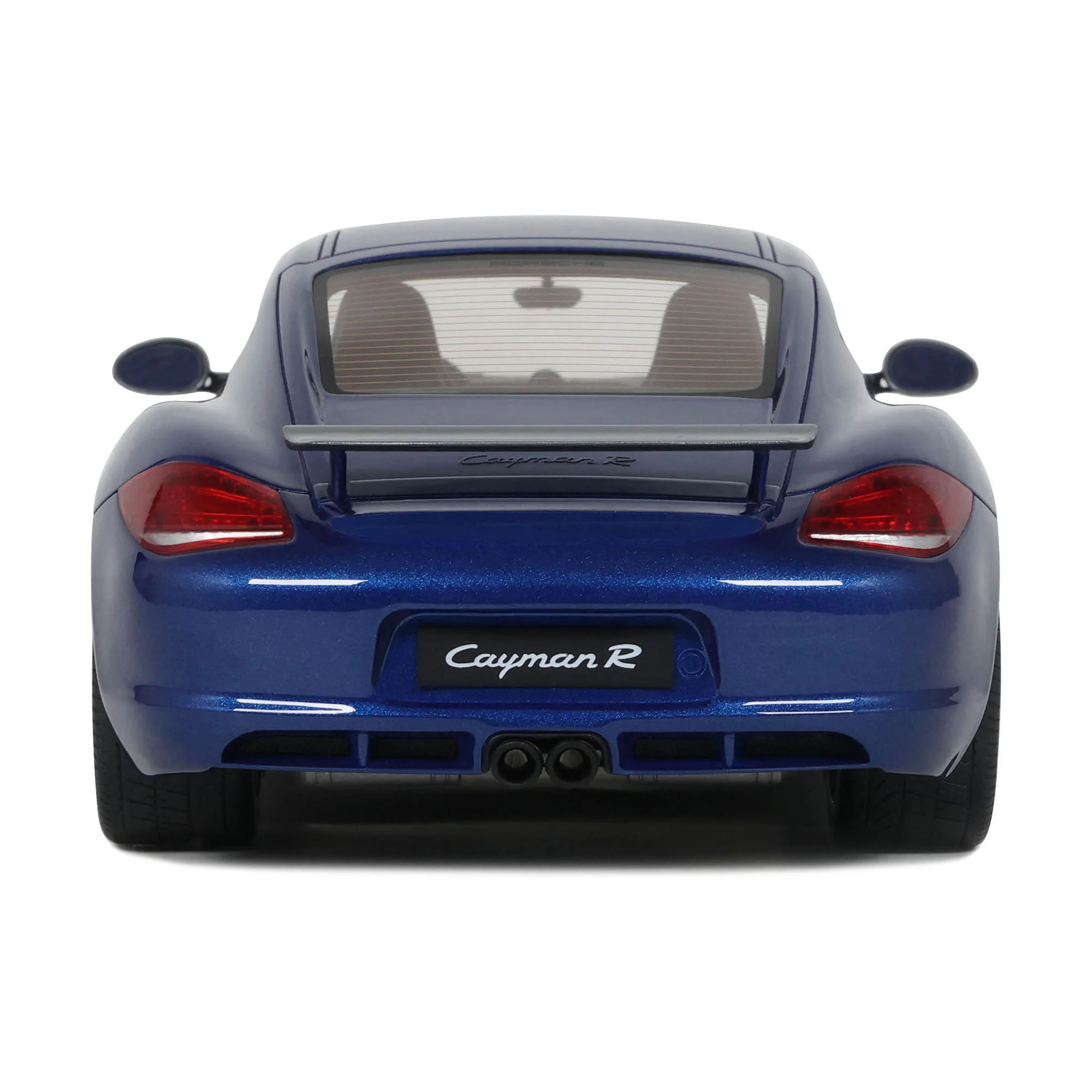 GT Spirit 2012 Porsche 987.2 Cayman R Aqua Blue Metallic 1:18 - Image 9