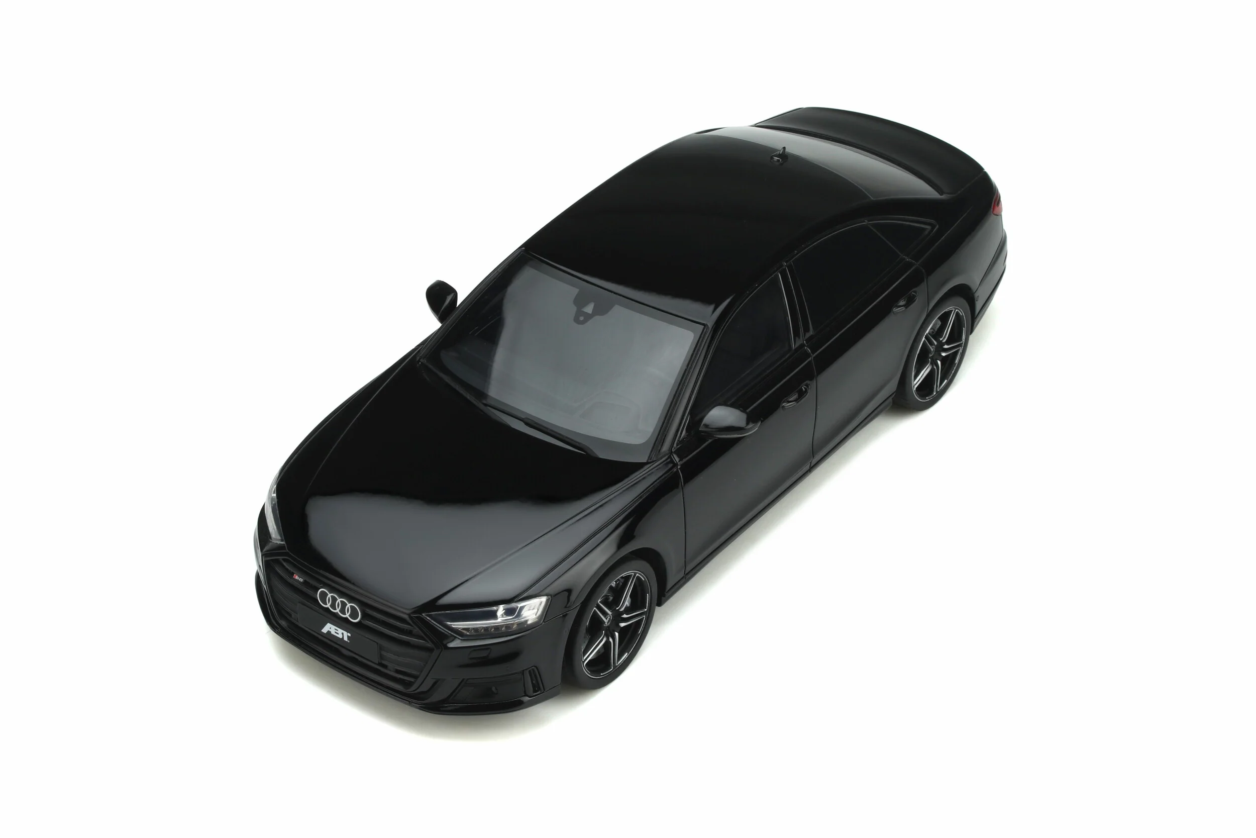 GT Spirit 2020 Audi S8 (D5) Sedan ABT Night Black 1:18 - Image 6