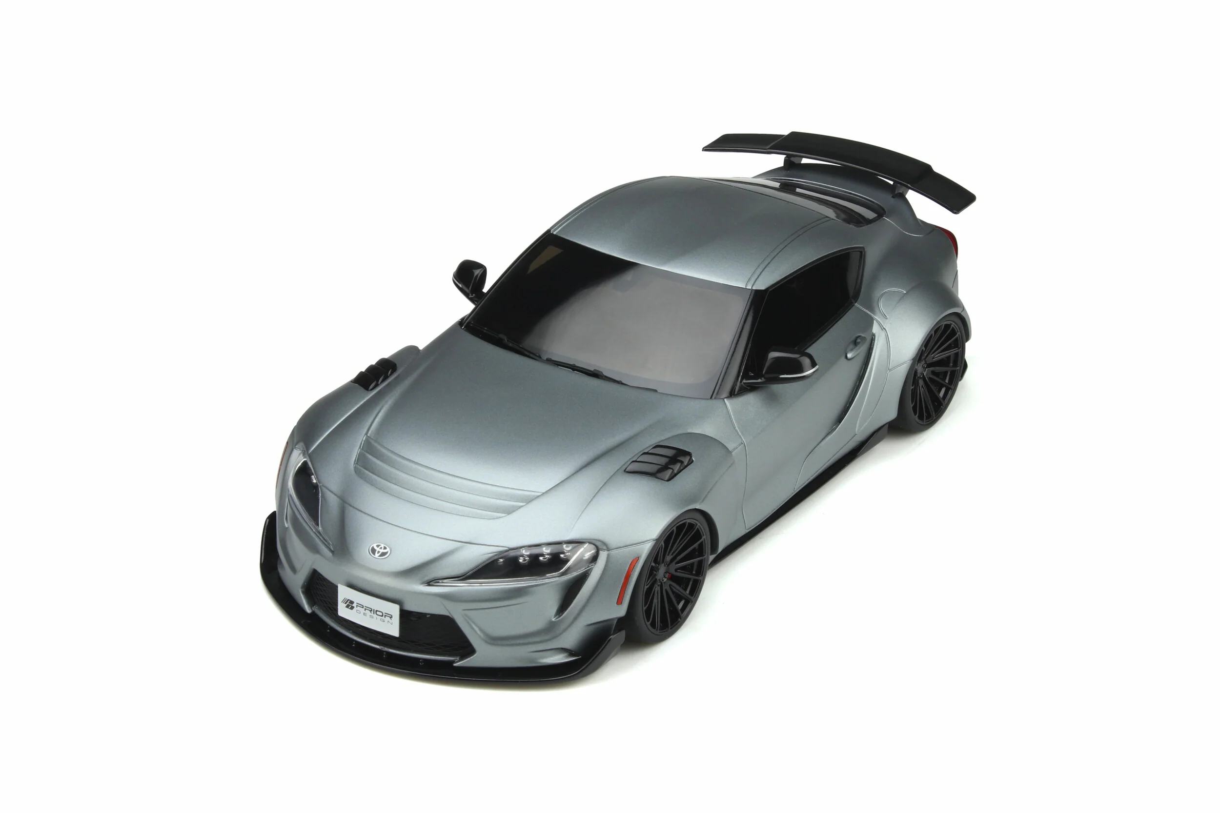 GT Spirit 2020 Toyota GR Supra A90 by Prior Design Matte Grey 1:18 - Image 6
