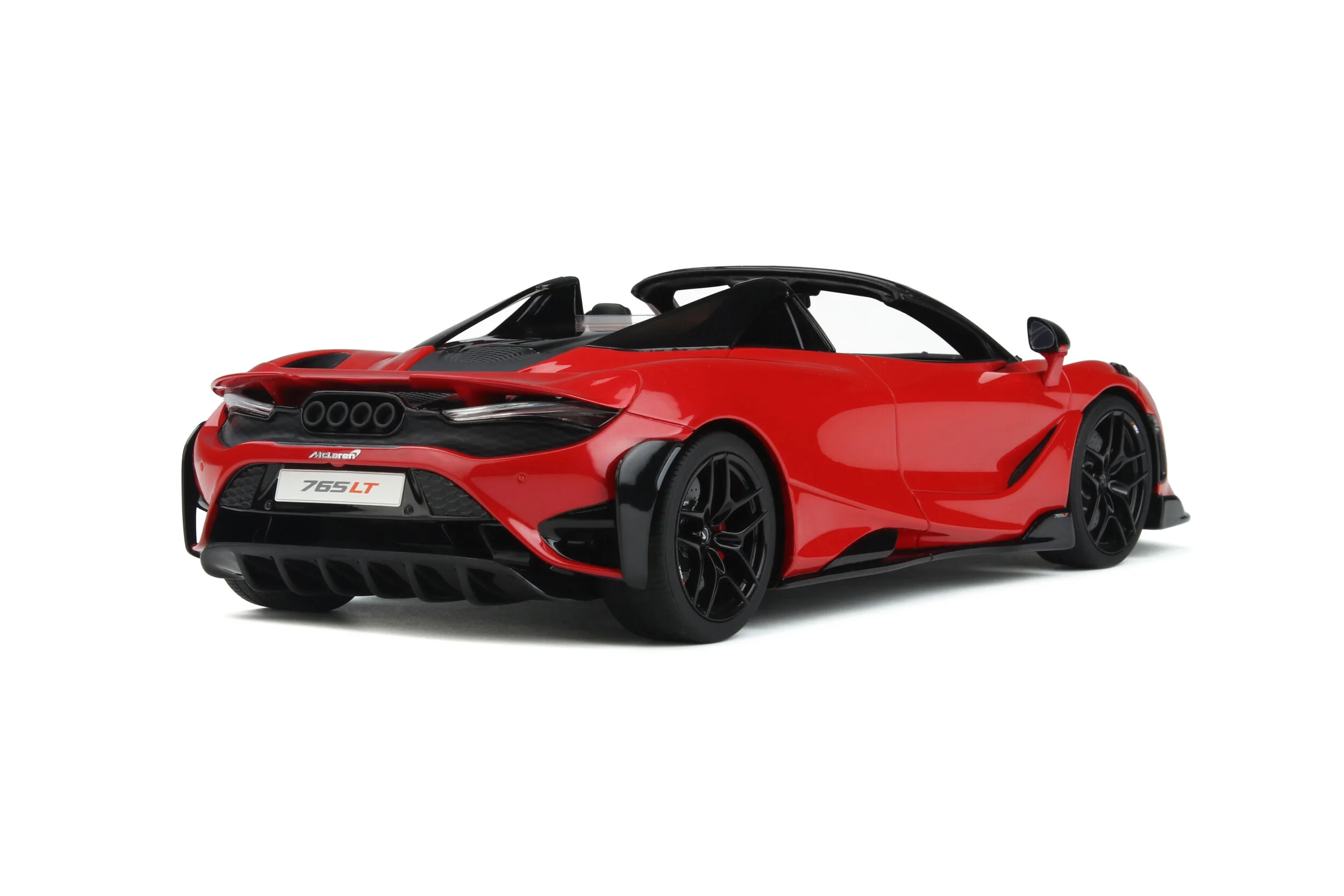 GT Spirit 2021 Mclaren 765LT Spyder Red 1:18 LIMITED, Resin - Image 2