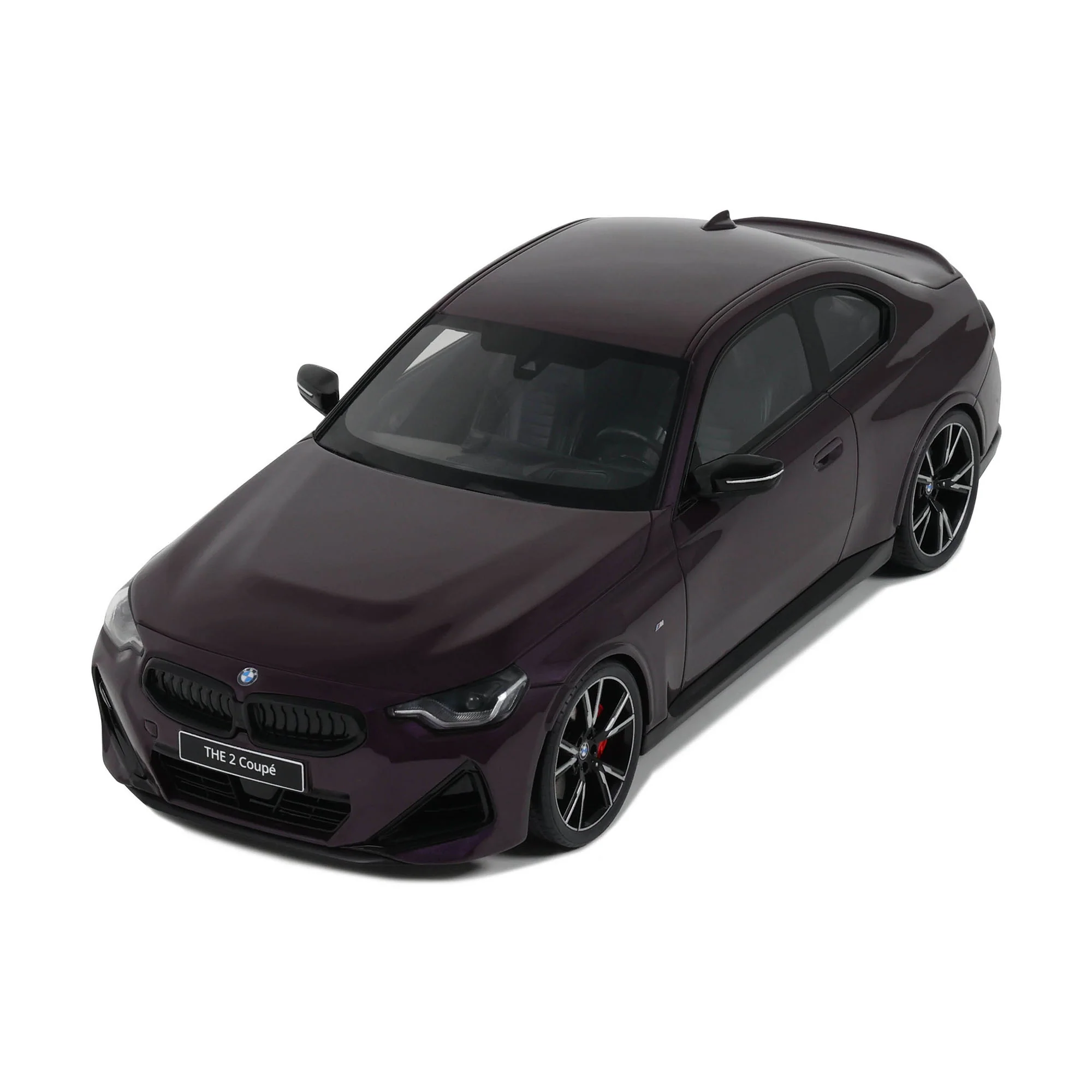 GT Spirit 2023 BMW M240i (G42) Coupe Thundernight Purple Metallic 1:18 - Image 13