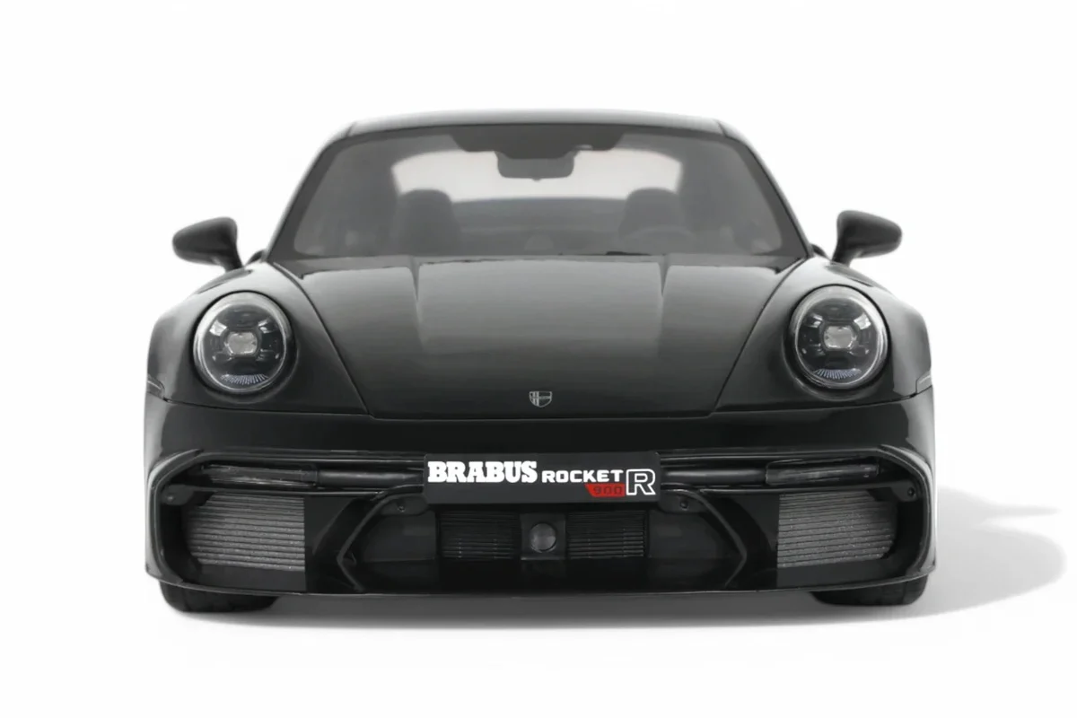 GT Spirit 2023 Brabus 900 Porsche 911 Turbo S Rocket R Black 1:18 - Image 10