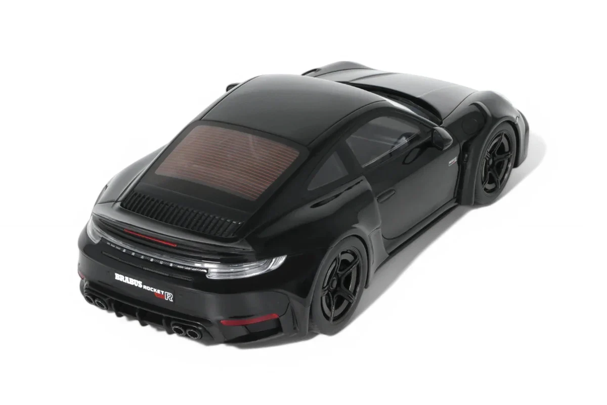 GT Spirit 2023 Brabus 900 Porsche 911 Turbo S Rocket R Black 1:18 - Image 14