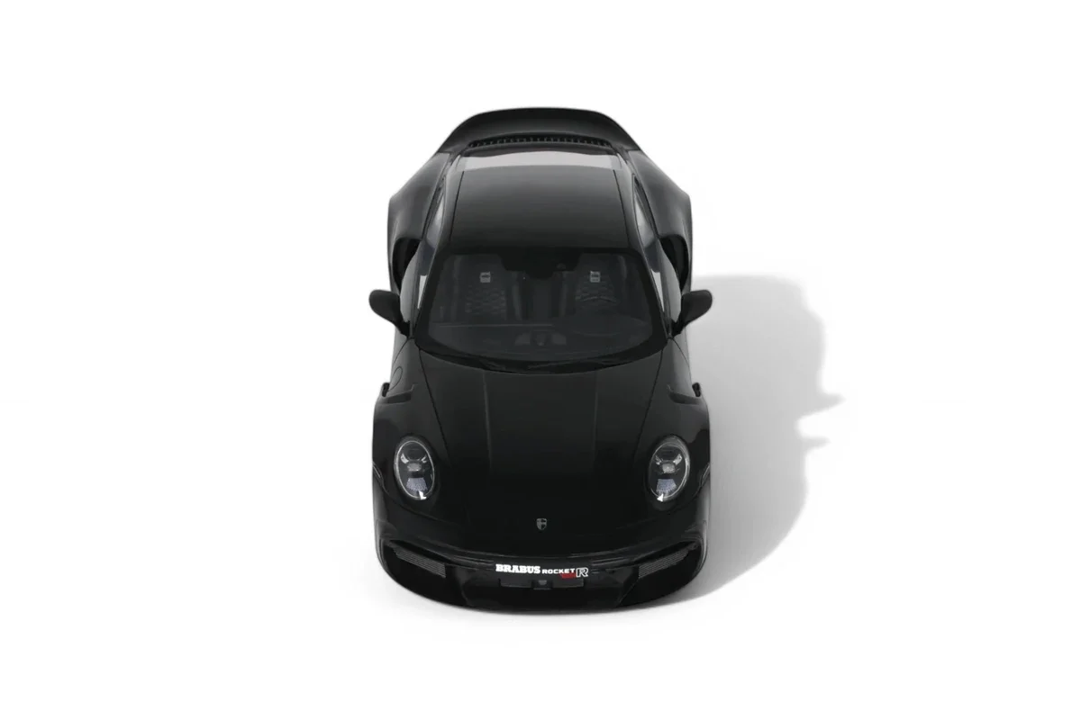 GT Spirit 2023 Brabus 900 Porsche 911 Turbo S Rocket R Black 1:18 - Image 15