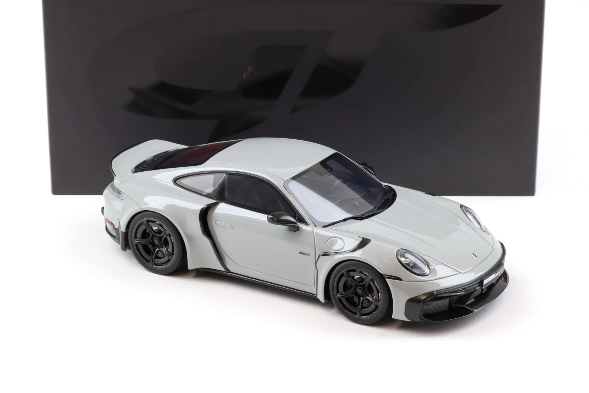 GT Spirit 2023 Brabus 900 Porsche 911 Turbo S Rocket R Nardo Grey 1:18 - Image 2