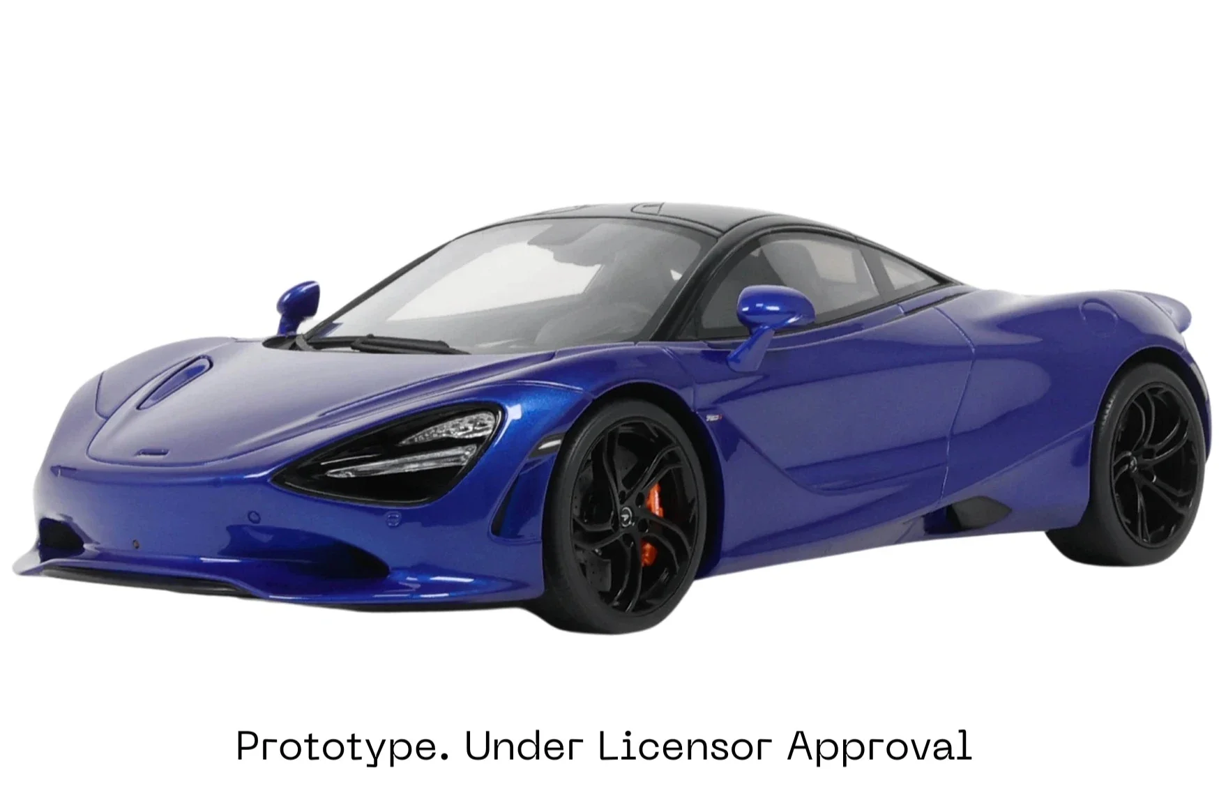 GT Spirit 2023 Mclaren 750S Aurora Blue 1:18 - Image 12
