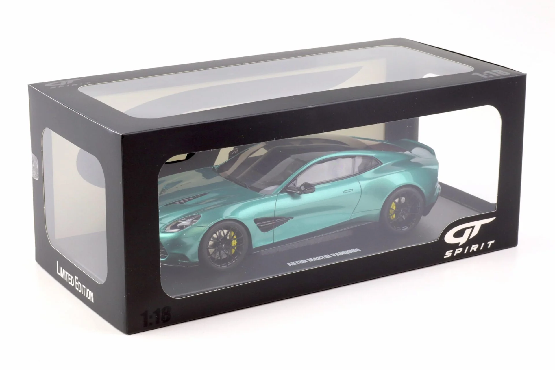 GT Spirit 2024 Aston Martin Vanquish Racing Green 1:18 - Image 4