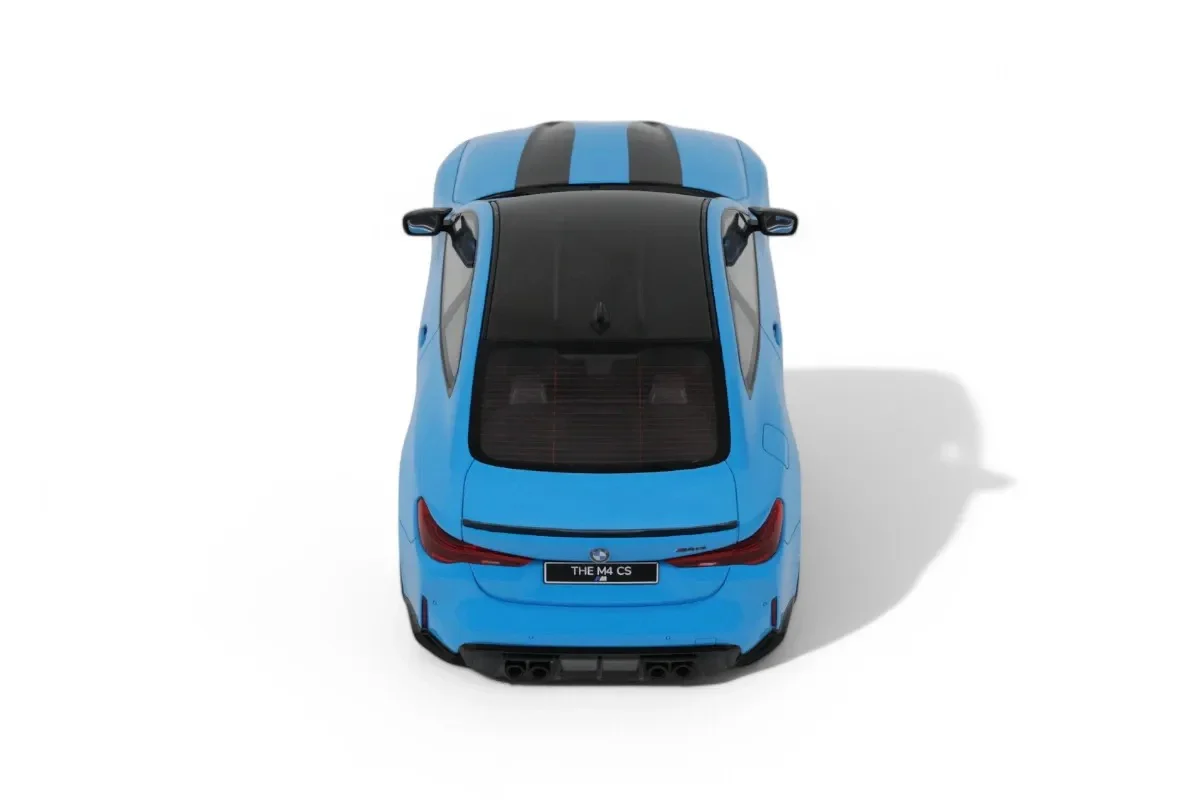 GT Spirit 2024 BMW G82 M4 CS Riviera Blue 1:18 - Image 12