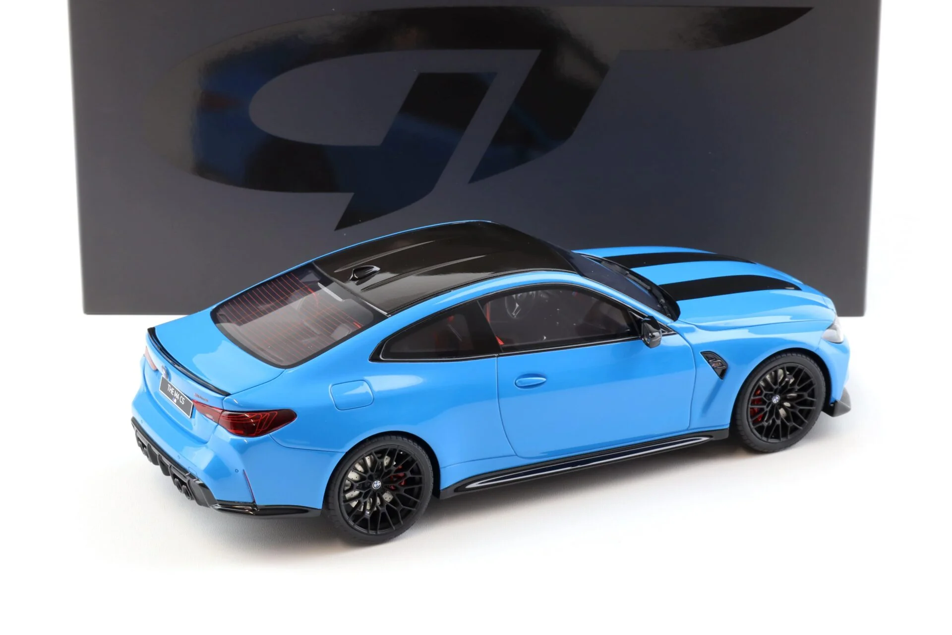 GT Spirit 2024 BMW G82 M4 CS Riviera Blue 1:18 - Image 3