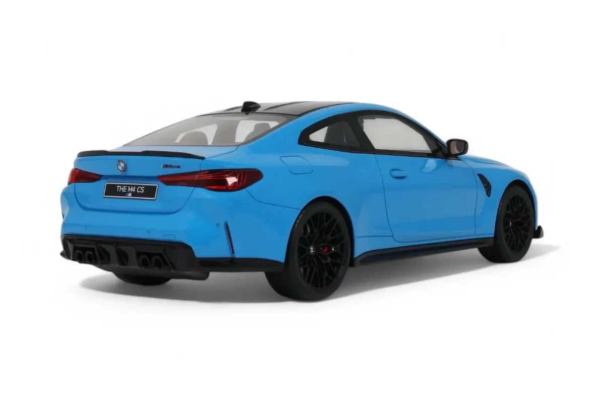 GT Spirit 2024 BMW G82 M4 CS Riviera Blue 1:18 - Image 6