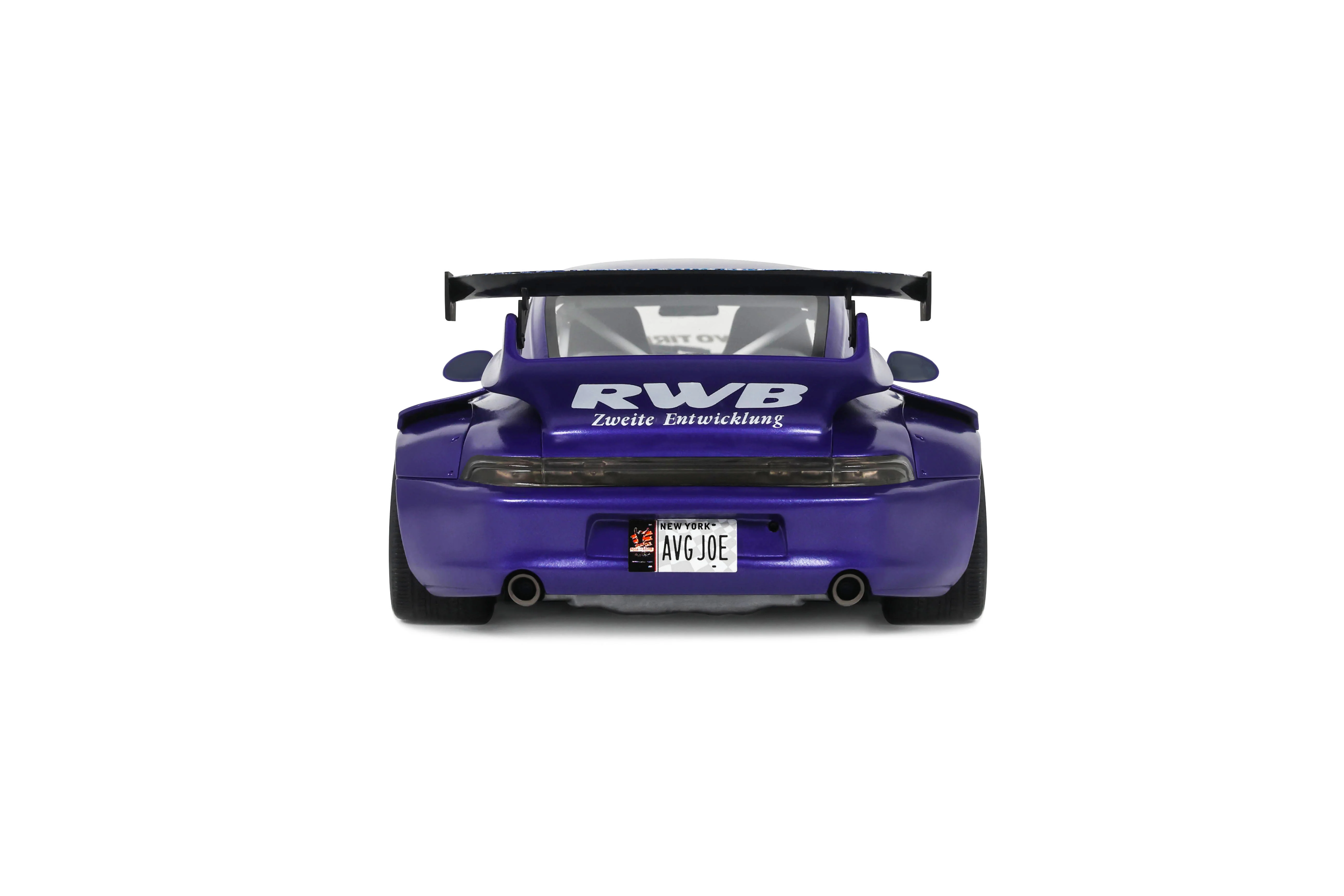 GT Spirit 2024 Porsche 993 RWB "Son Goku" Purple 1:18 - Image 4