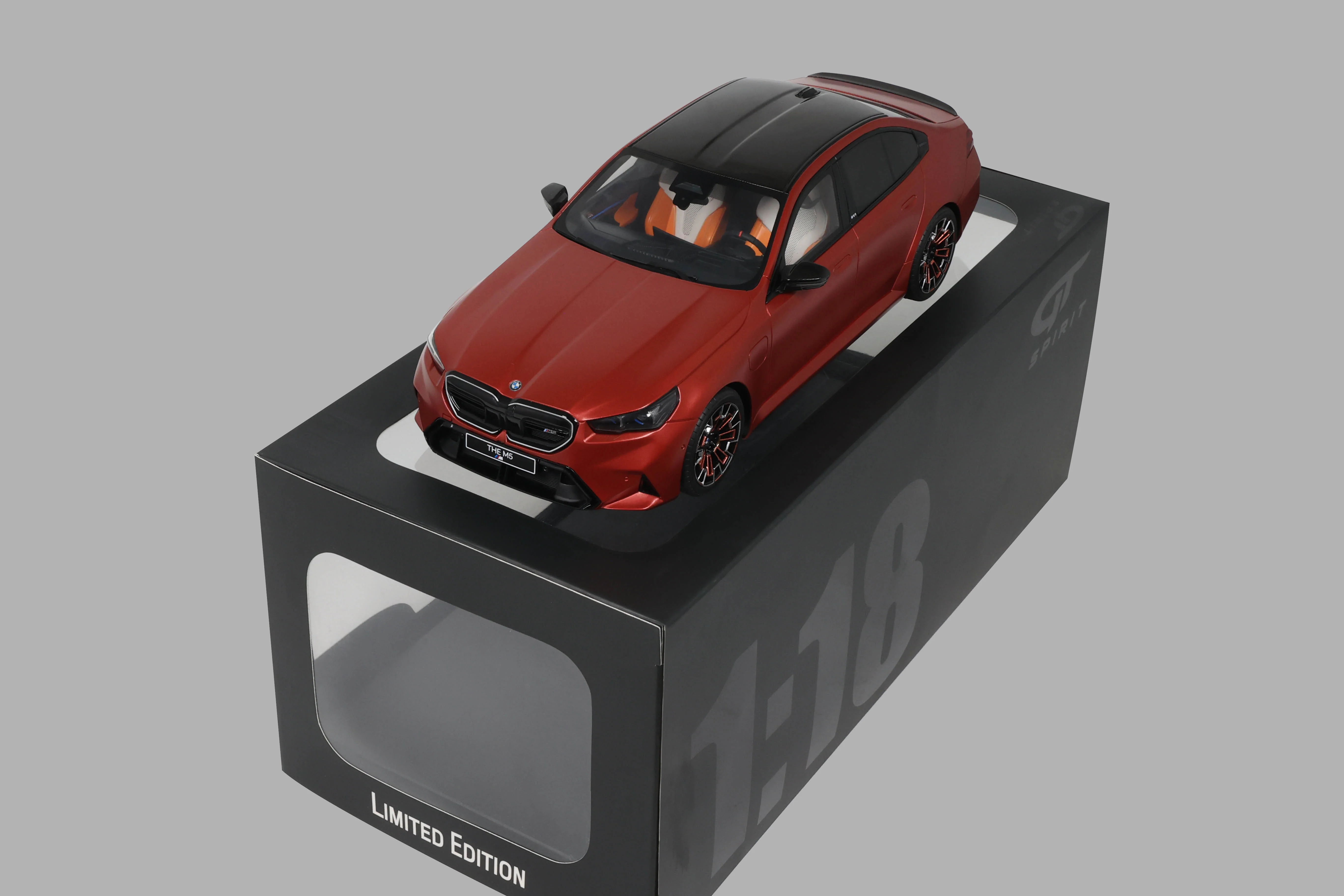 GT Spirit 2025 BMW G90 M5 Pebble Beach Frozen Orange (Matte) 1:18 - Image 15