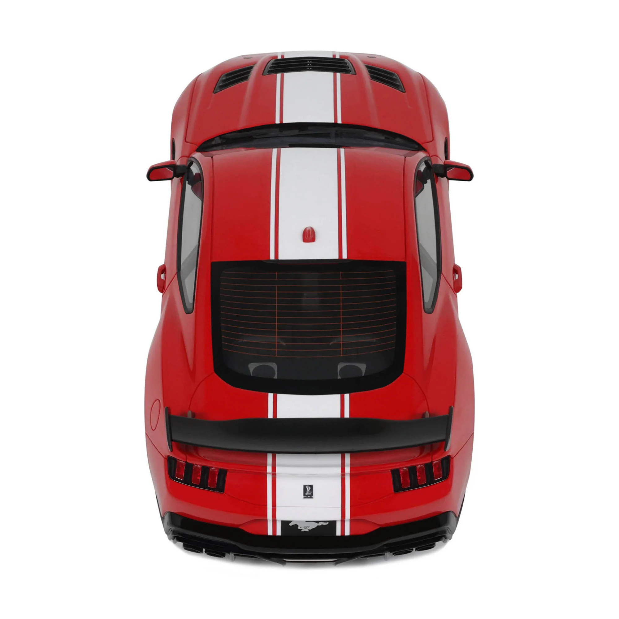 GT Spirit 2025 Ford Shelby Mustang Super Snake Race Red 1:18 - Image 11