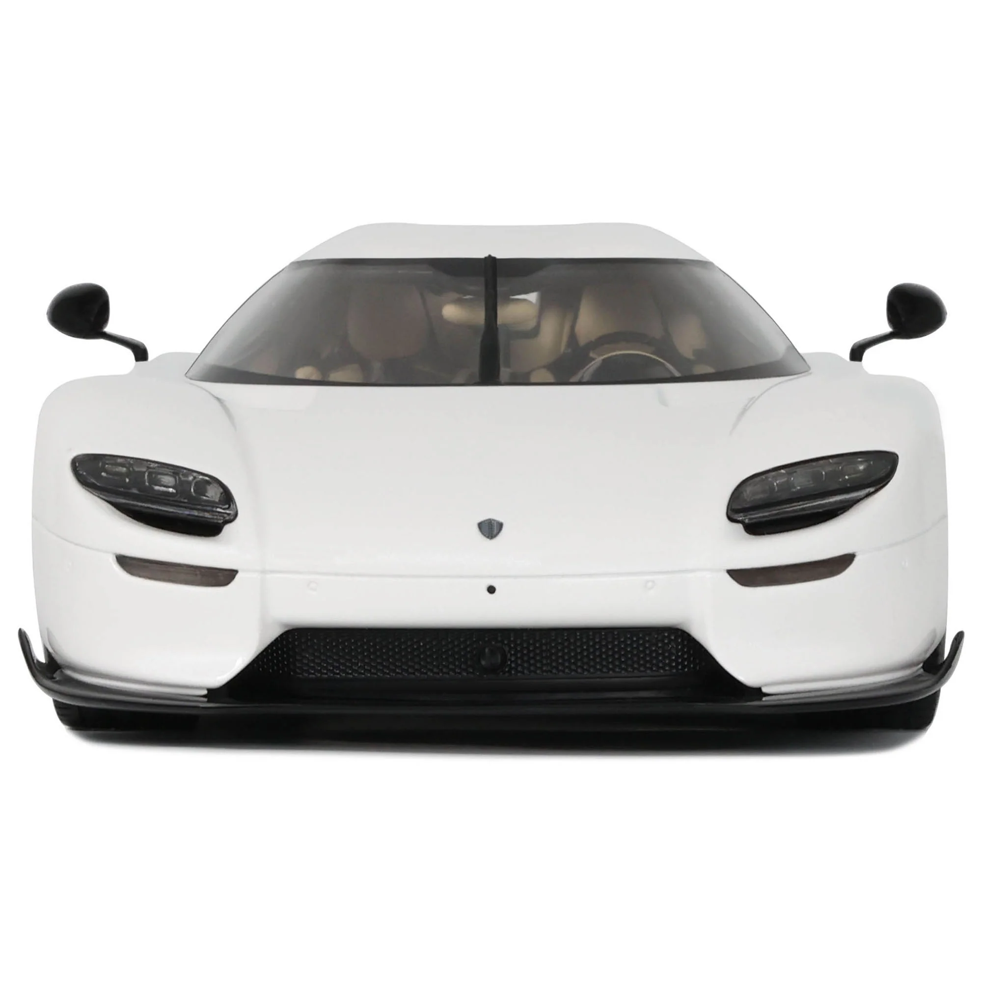 GT Spirit 2024 Koenigsegg CC850 White w/ Gold Wheels 1:18 - Image 8