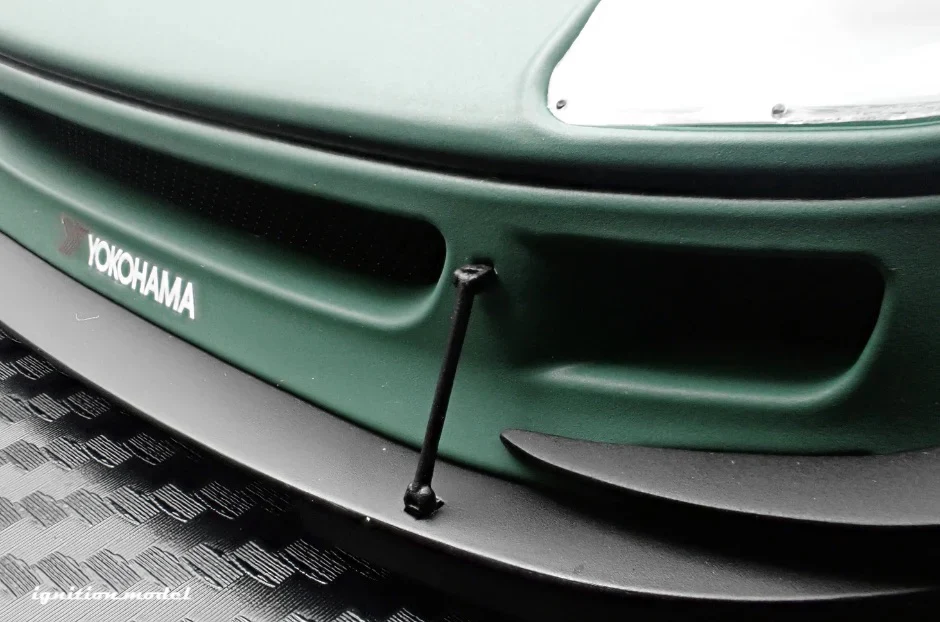 Ignition-Model 2023 Ferrari F40 LBWK LB-Works 40 #Japan Matte Green 1:18 - Image 8