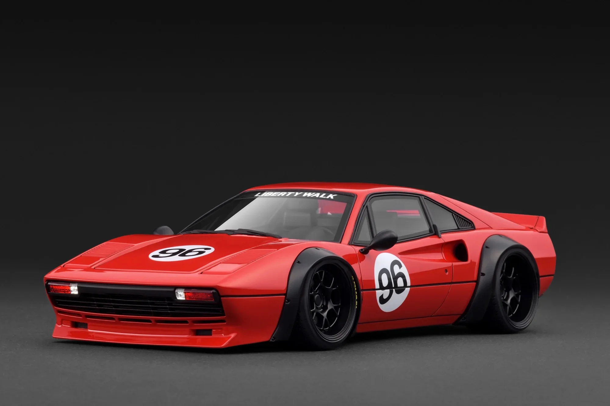 Ignition-Model Ferrari 308 LBWK LB-Works #96 Rosso Corsa Red 1:18