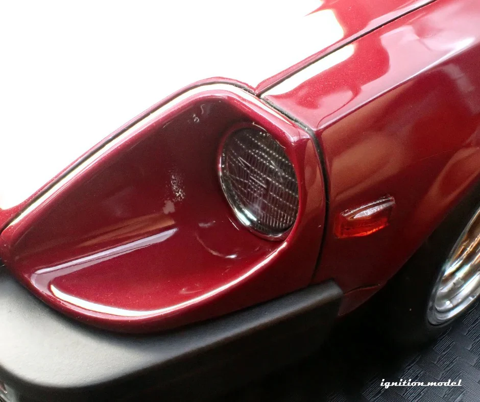 Ignition-Model Nissan Fairlady 280 Z S130 RHD Dark Red 1:18 - Image 28