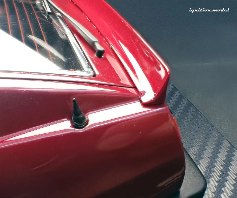 Ignition-Model Nissan Fairlady 280 Z S130 RHD Dark Red 1:18 - Image 7