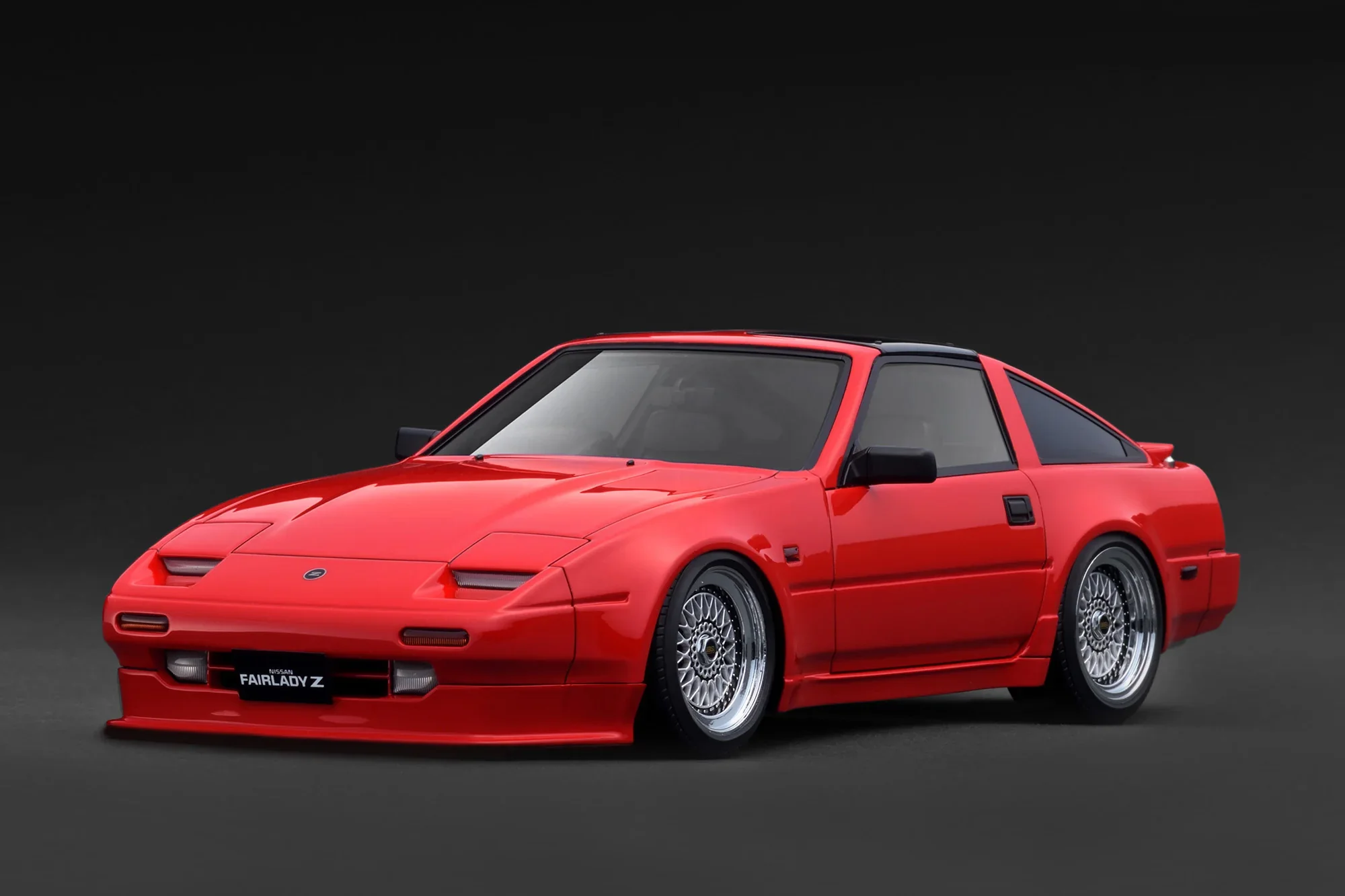 Ignition-Model Nissan Fairlady Z 300 ZR Z31 2-Seater RHD Red 1:18