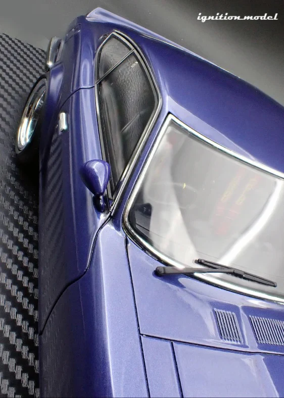 Ignition-Model Nissan Fairlady Z 'Midnight Devil's Z" Blue 1:18 - Image 12