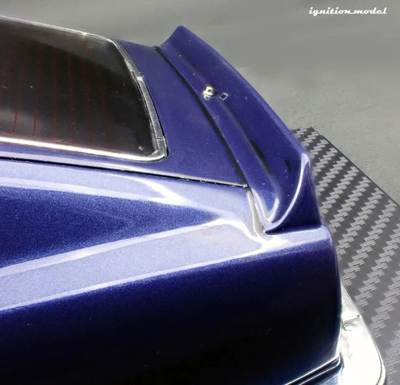Ignition-Model Nissan Fairlady Z 'Midnight Devil's Z" Blue 1:18 - Image 19