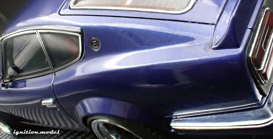 Ignition-Model Nissan Fairlady Z 'Midnight Devil's Z" Blue 1:18 - Image 21