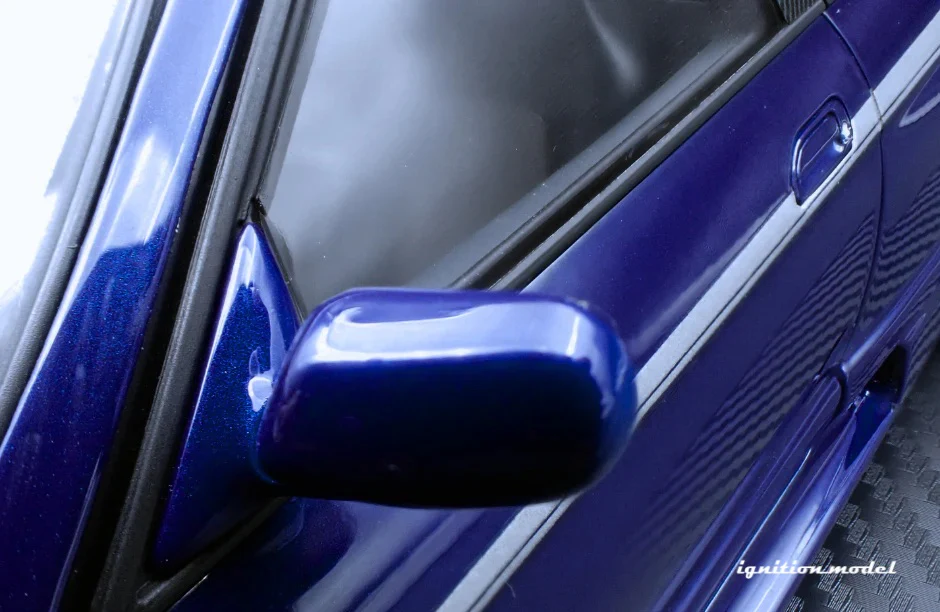 Ignition-Model Nissan Skyline GT-R 400r R33 (BCNR33) RHD Deep Marine Blue 1:18 - Image 25