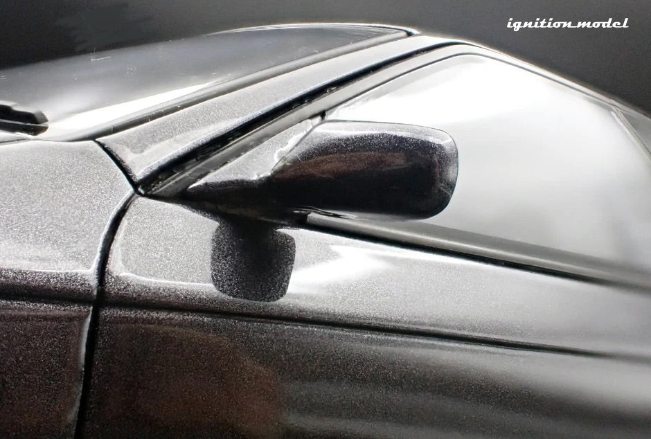 Ignition-Model Nissan Skyline GT-R R32 (BN32) V-Spec II Initial D Gun Grey Metallic 1:18 - Image 14
