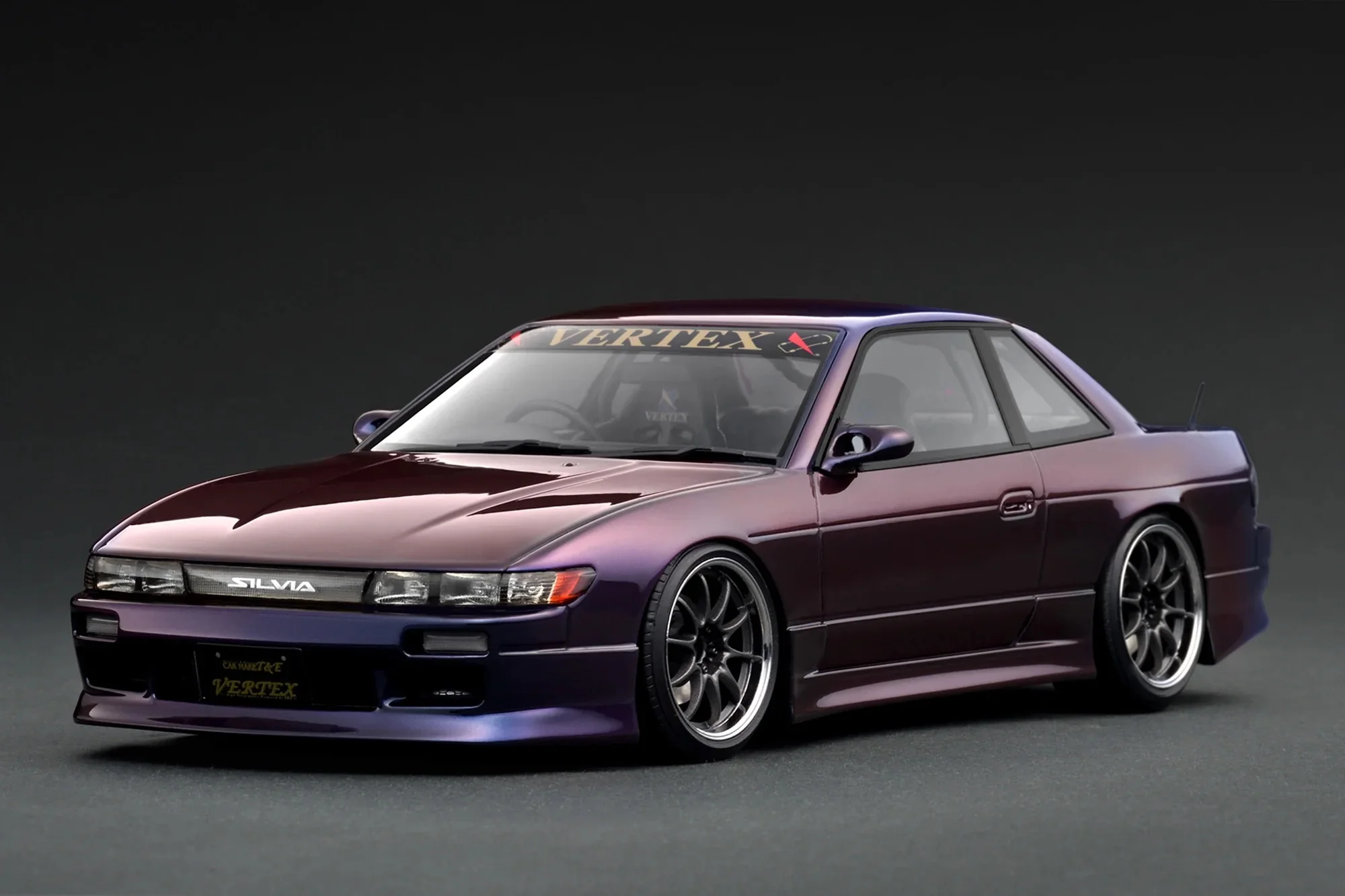 Ignition-Model Nissan Vertex S13 Silvia Purple Metallic 1:18