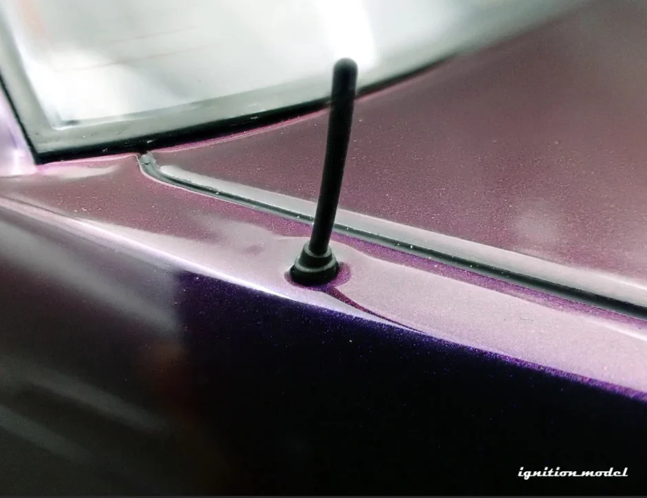 Ignition-Model Nissan Vertex S13 Silvia Purple Metallic 1:18 - Image 17