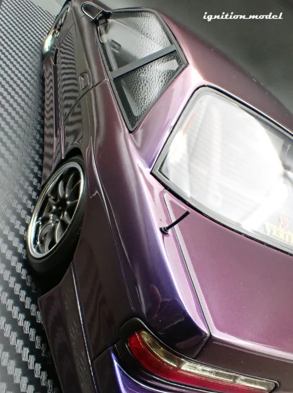 Ignition-Model Nissan Vertex S13 Silvia Purple Metallic 1:18 - Image 20