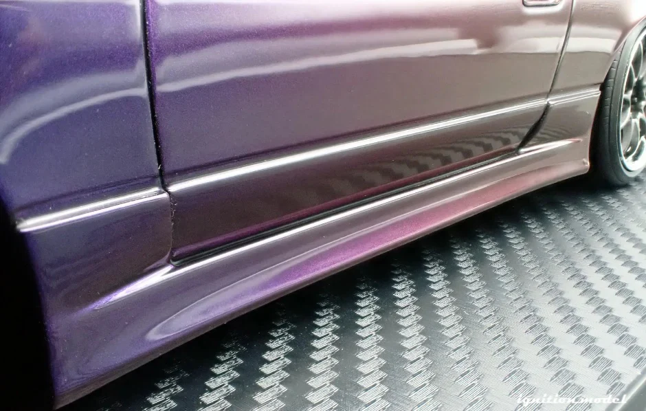 Ignition-Model Nissan Vertex S13 Silvia Purple Metallic 1:18 - Image 22