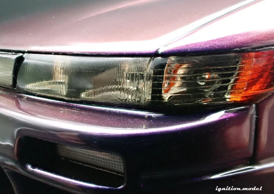 Ignition-Model Nissan Vertex S13 Silvia Purple Metallic 1:18 - Image 30
