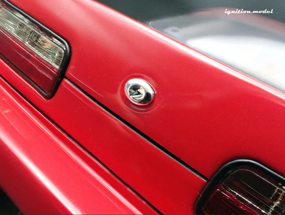 Ignition-Model Nissan Vertex S13 Silvia Red 1:18 - Image 20