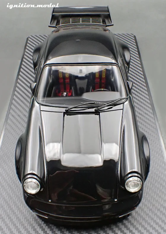 Ignition-Model Porsche 911 (964) 'Wangan Midnight" Blackbird Black 1:18 - Image 7
