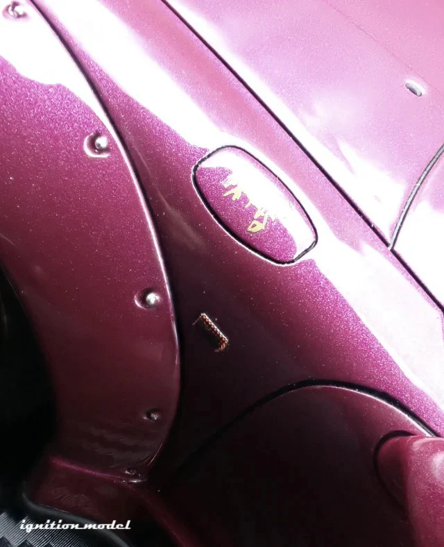Ignition Model Porsche 993 RWB "Carmen" Purple Metallic 1:18 - Image 26