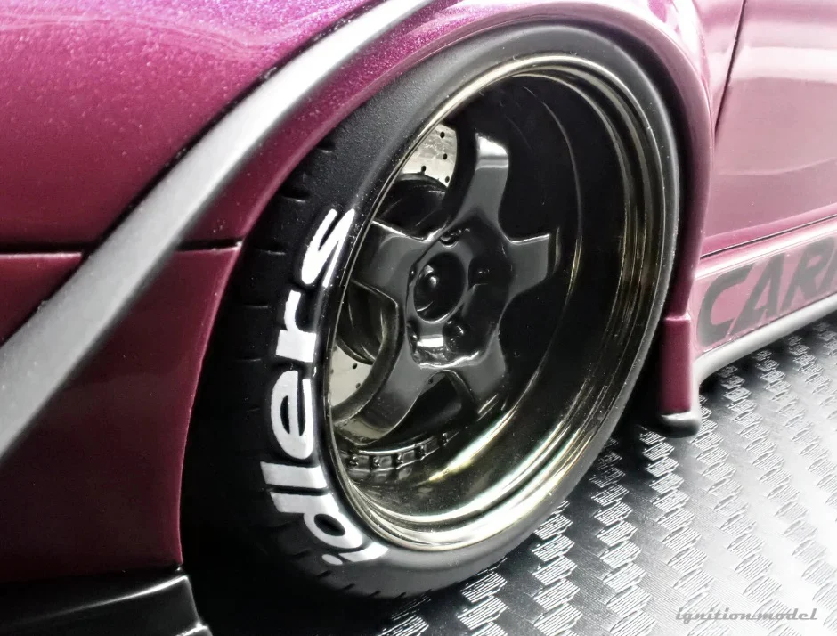 Ignition Model Porsche 993 RWB "Carmen" Purple Metallic 1:18 - Image 29