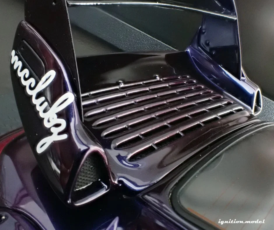 Ignition Model Porsche 993 RWB "Army Girl" Purple Metallic 1:18 - Image 22
