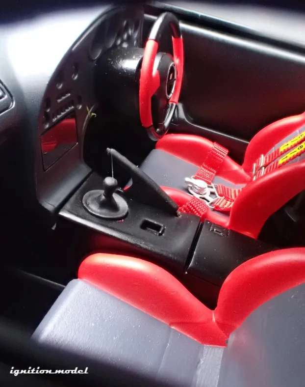 Ignition-Model Toyota Supra Mk4 (A80) TRD 3000GT Black 1:18 - Image 8