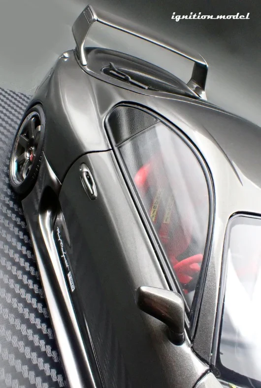 Ignition-Model Toyota Supra Mk4 (A80) TRD 3000GT Gun Metallic 1:18 - Image 12