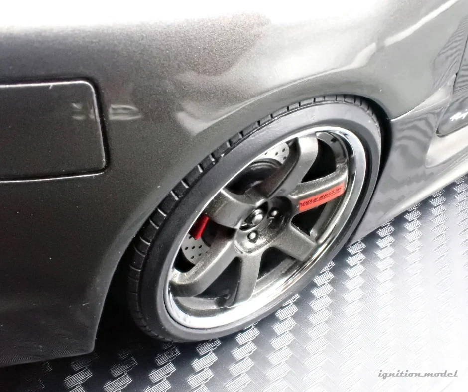 Ignition-Model Toyota Supra Mk4 (A80) TRD 3000GT Gun Metallic 1:18 - Image 14