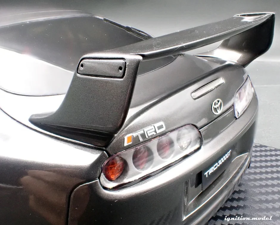 Ignition-Model Toyota Supra Mk4 (A80) TRD 3000GT Gun Metallic 1:18 - Image 19