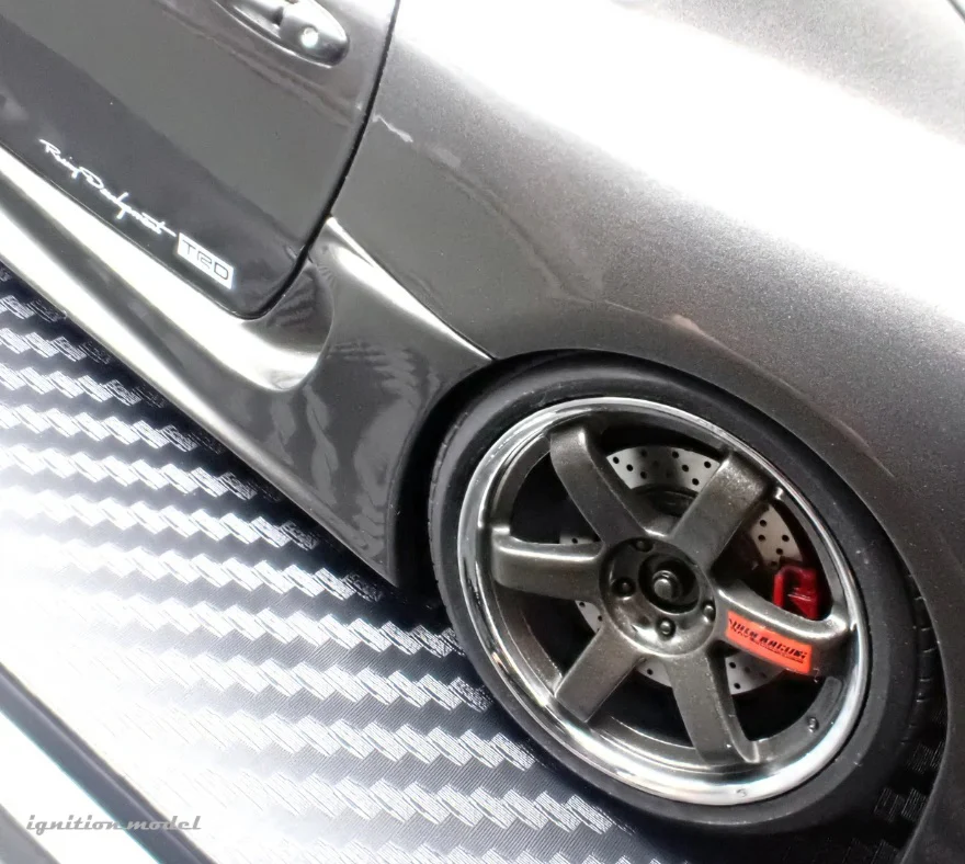 Ignition-Model Toyota Supra Mk4 (A80) TRD 3000GT Gun Metallic 1:18 - Image 22