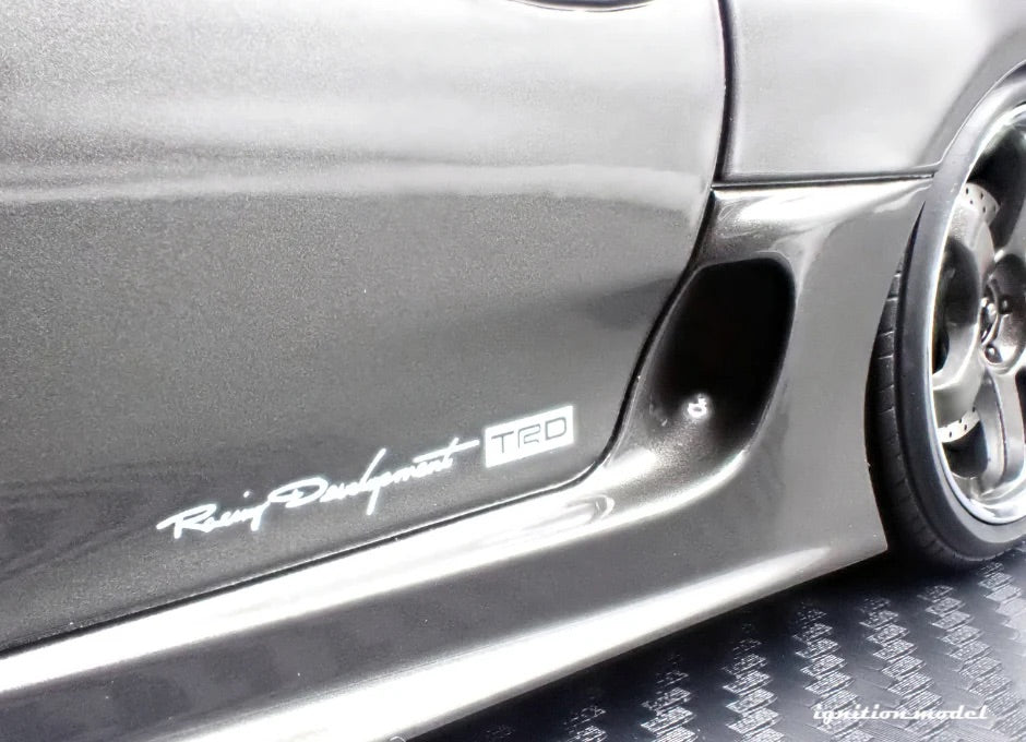 Ignition-Model Toyota Supra Mk4 (A80) TRD 3000GT Gun Metallic 1:18 - Image 23