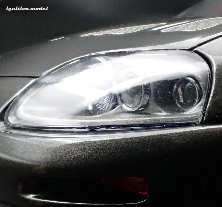 Ignition-Model Toyota Supra Mk4 (A80) TRD 3000GT Gun Metallic 1:18 - Image 32