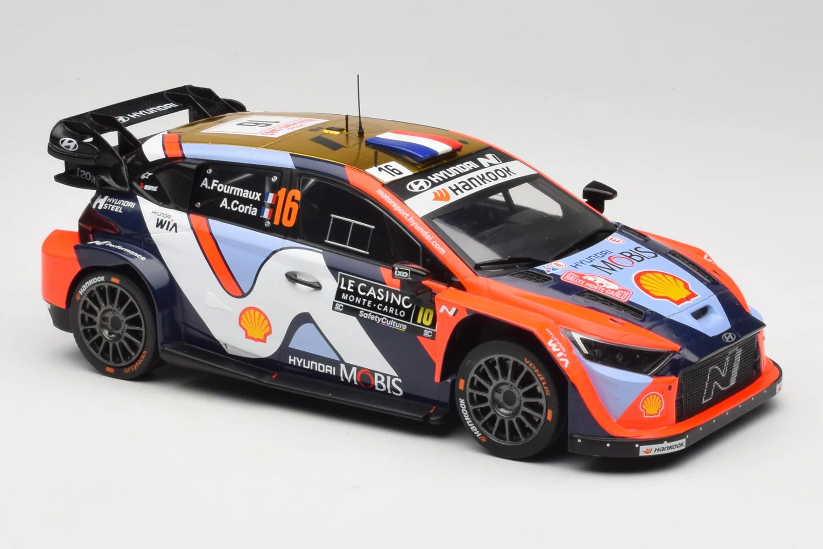 Ixo 2025 Hyundai i20 N WRC #16 2025 Rally Monte Carlo 1:18 - Image 4